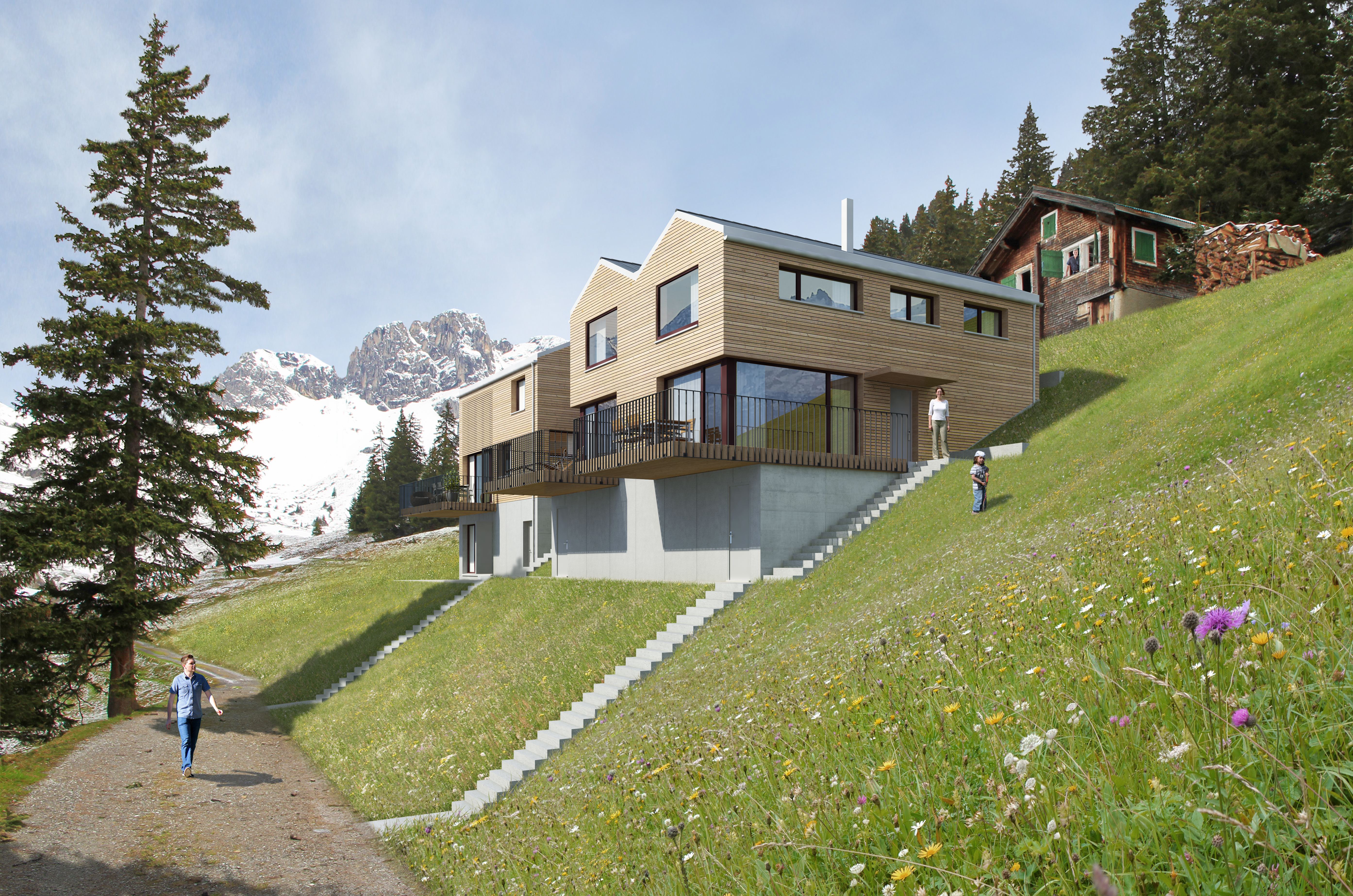 Mehrfamilienhaus von andreas zehnder architekten